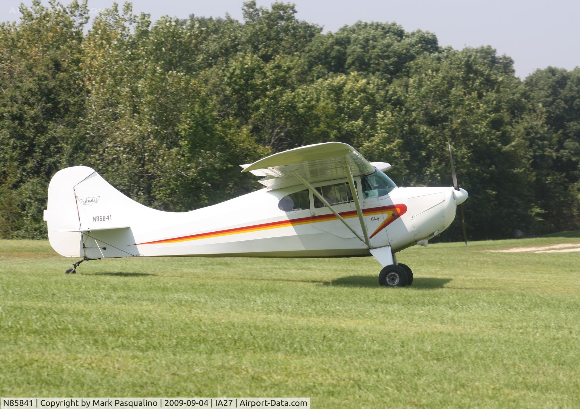 N85841, 1946 Aeronca 11AC Chief C/N 11AC-210, Aeronca 11AC