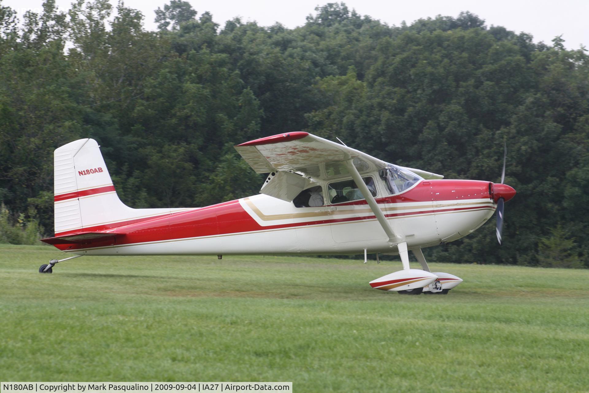N180AB, 1953 Cessna 180 C/N 30210, Cessna 180