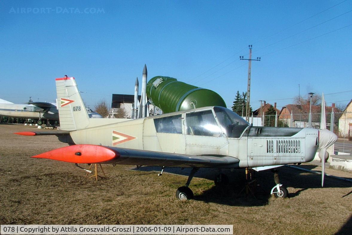 078, 1976 Zlin Z-43 C/N 0078, Kecel Military technical park, Hungary