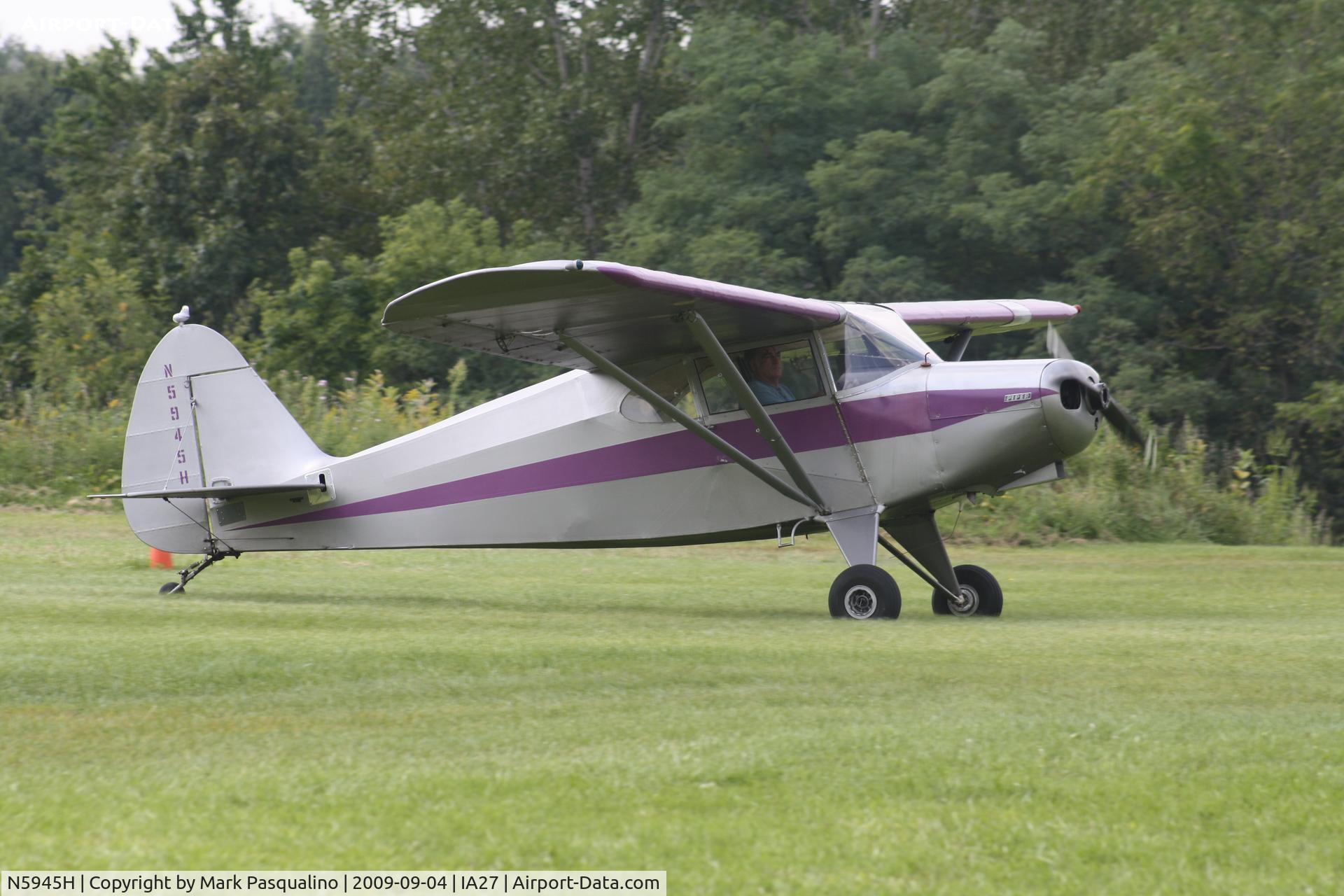 N5945H, 1949 Piper PA-16 Clipper C/N 16-568, Piper PA-16