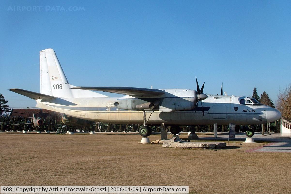 908, 1967 Antonov An-24V C/N 77303908, Kecel Military technical park, Hungary