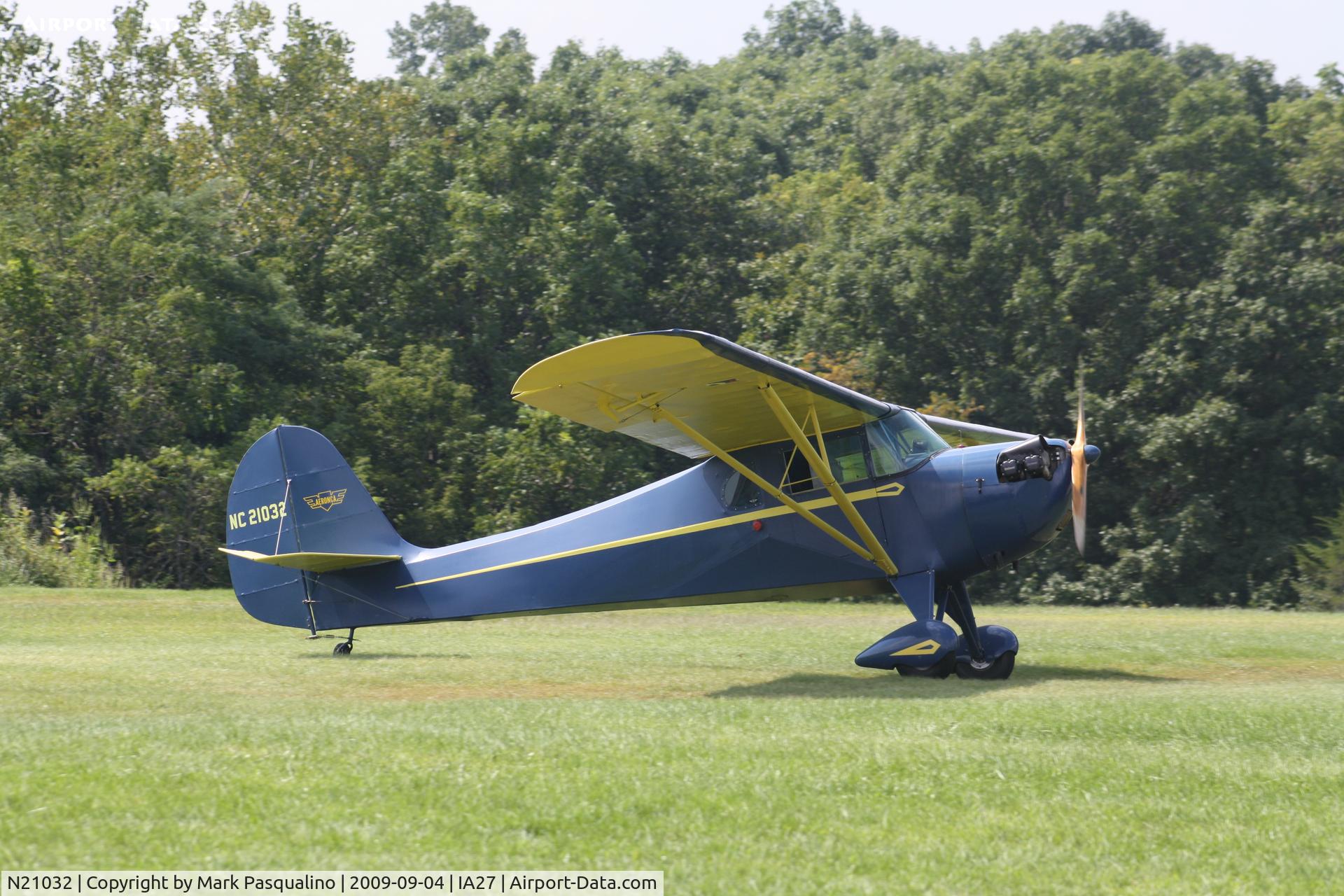 N21032, 1938 Aeronca KCA C/N KCA-14, Aeronca KCA