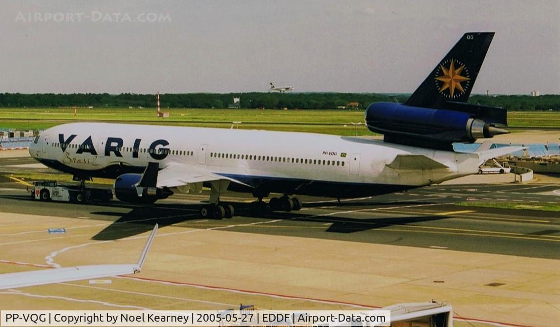 PP-VQG, 1993 McDonnell Douglas MD-11 C/N 48503, MD11  c/n 48503  VARIG (Scanned Image)