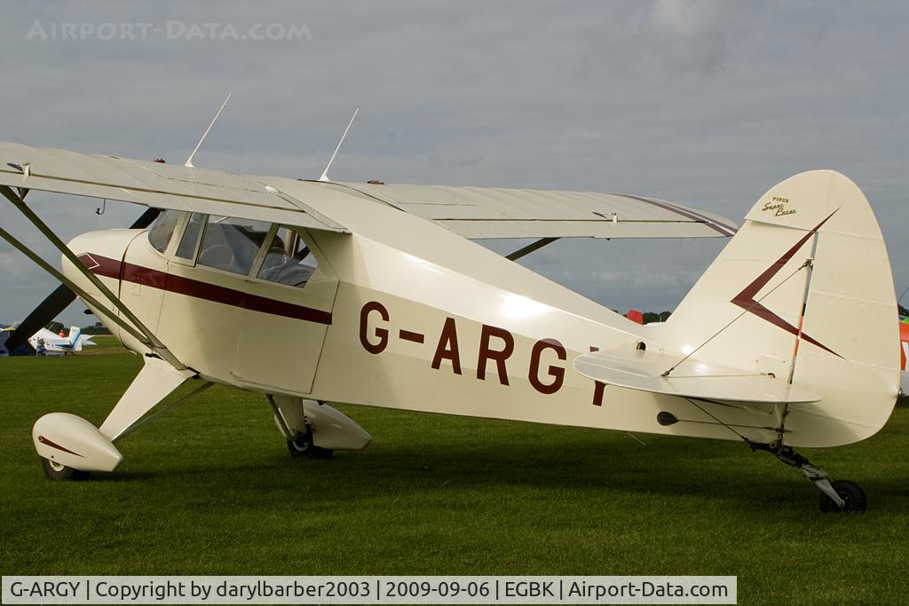 G-ARGY, 1960 Piper PA-22-160(TD) Tri Pacer C/N 22-7620, Sywell Revival 2009