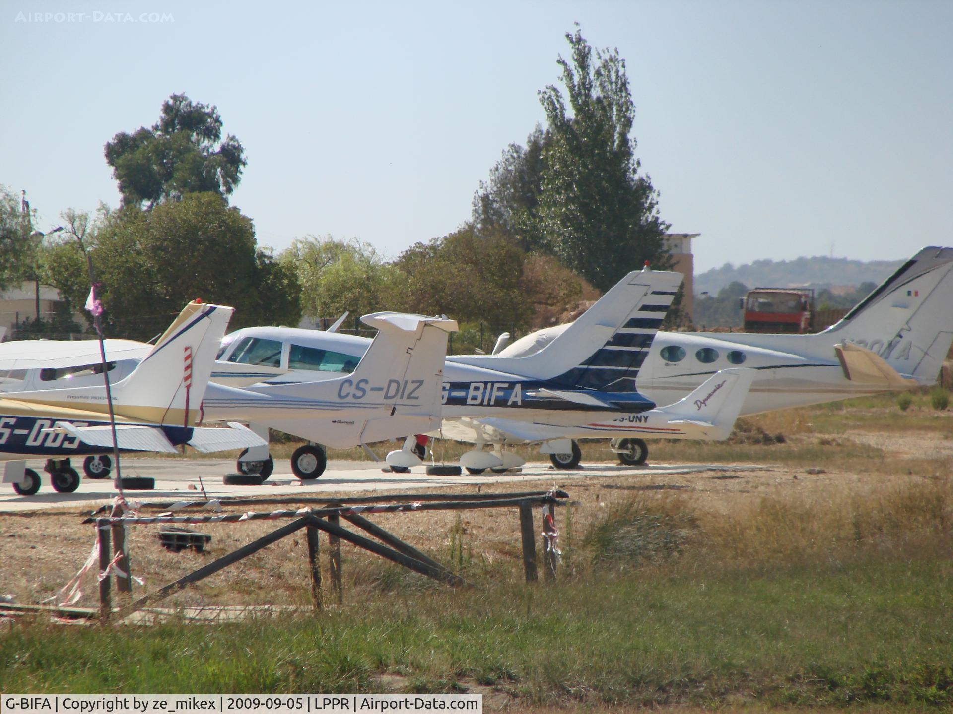 G-BIFA, 1980 Cessna 310R C/N 310R-1606, Parked at portimao