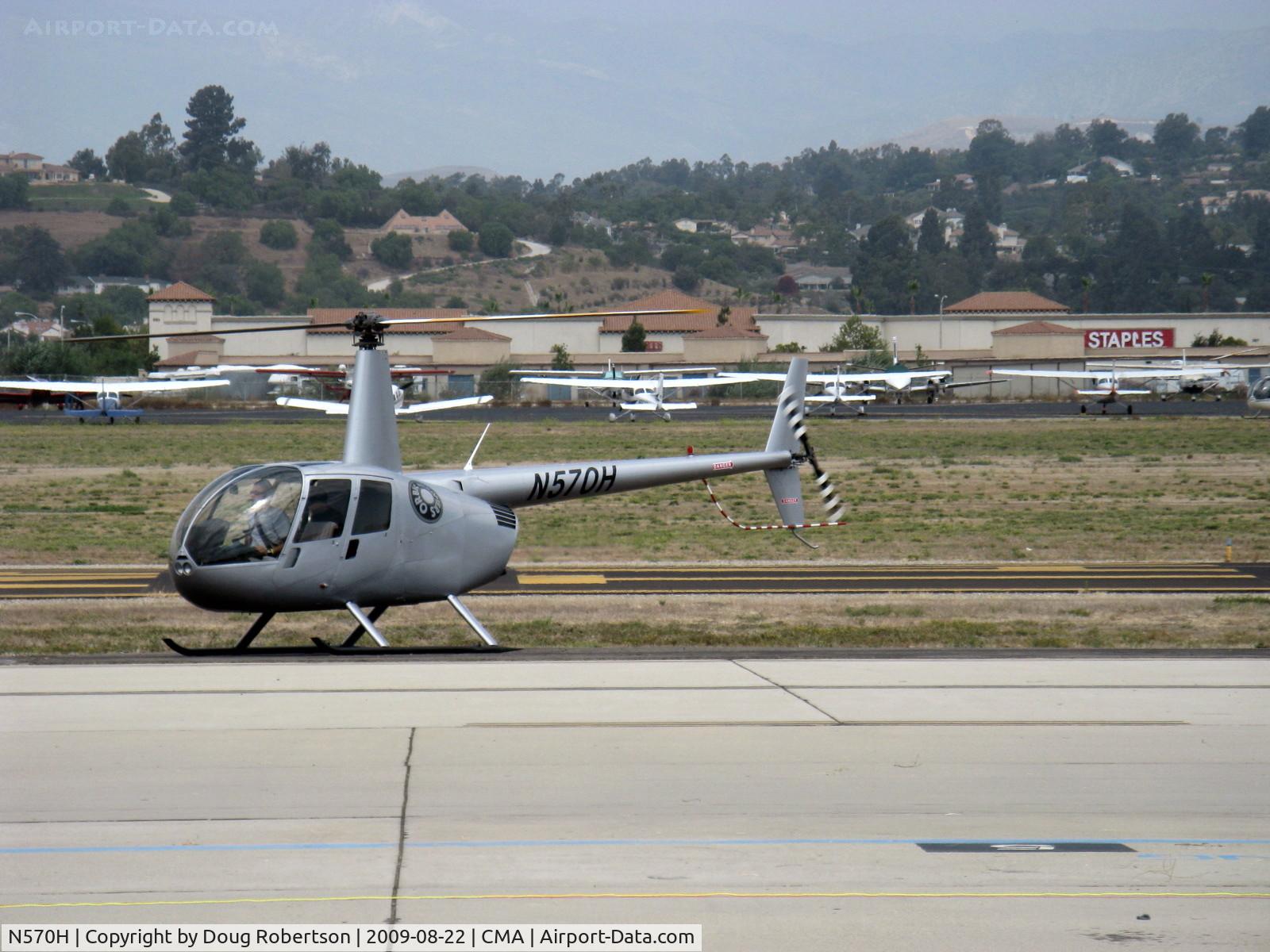 N570H, Robinson R44 C/N 2016, 2009 Robinson R44 RAVEN II, Lycoming IO-540-F1B5 derated to 245 Hp for 5 minutes, 205 Hp continuous