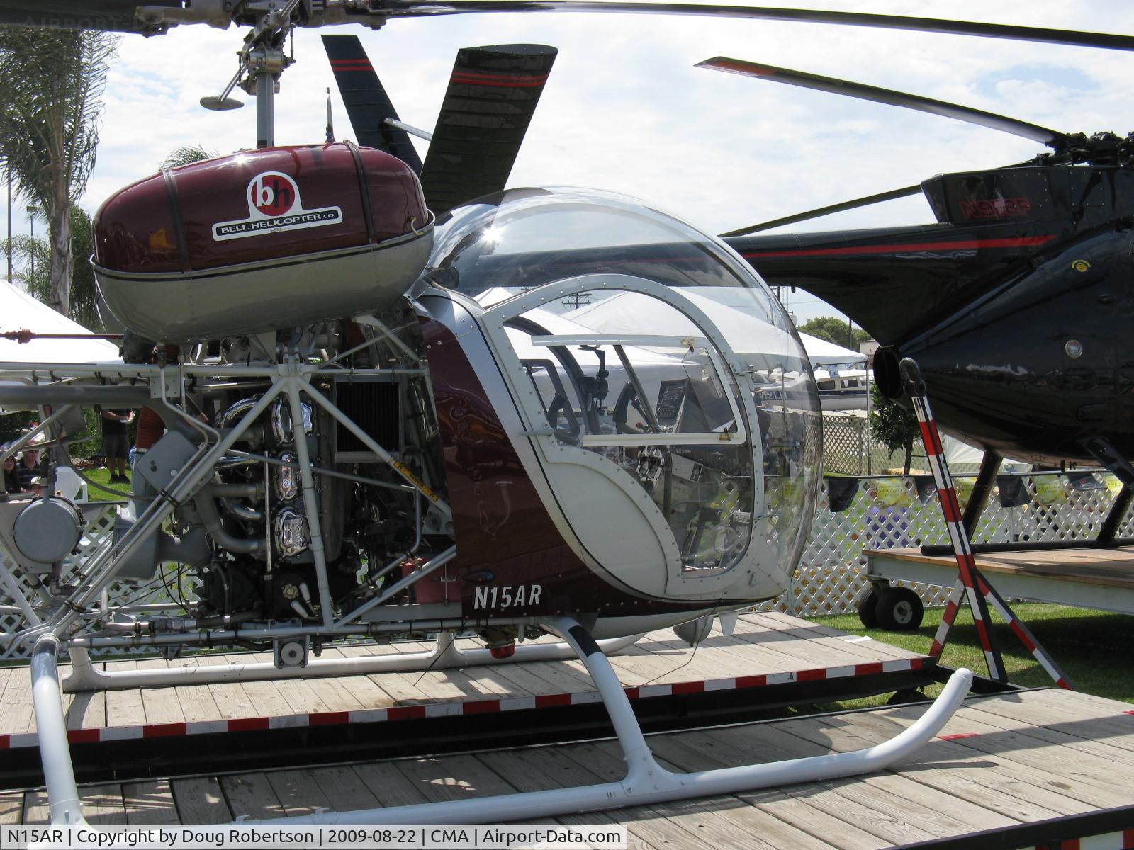 N15AR, 1963 Bell 47G-3B-1 Sioux C/N 2815, 1963 Bell 47G-3B-1 TROOPER (civil version of Army OH-13S SIOUX), Lycoming TVO-435-A1A 260 Hp