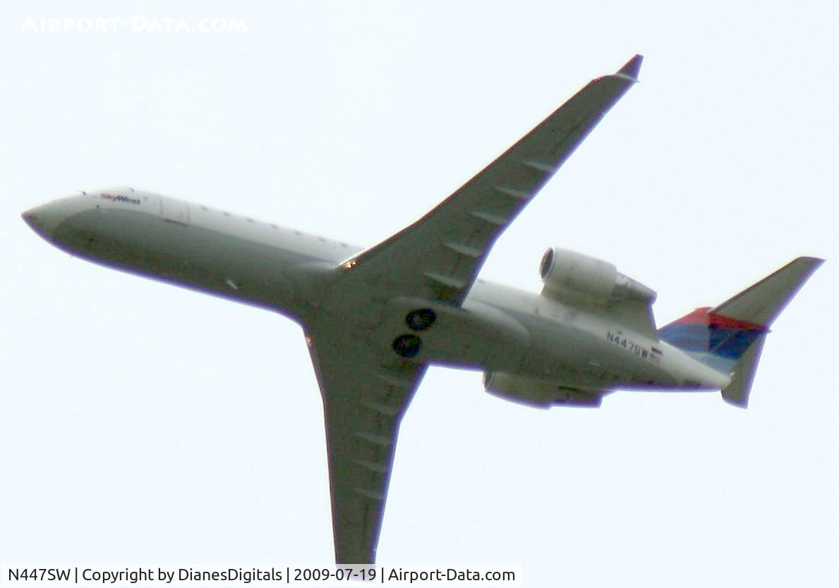 N447SW, 2002 Bombardier CRJ-200LR (CL-600-2B19) C/N 7677, Vaughan ON