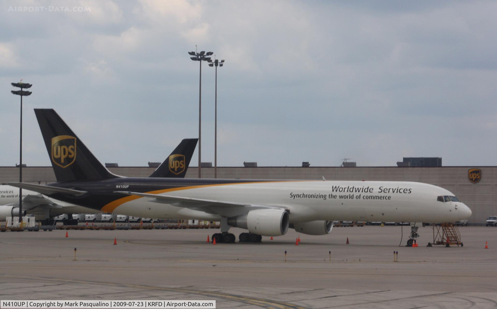 N410UP, 1988 Boeing 757-24APF C/N 23732, Boeing 757-200F