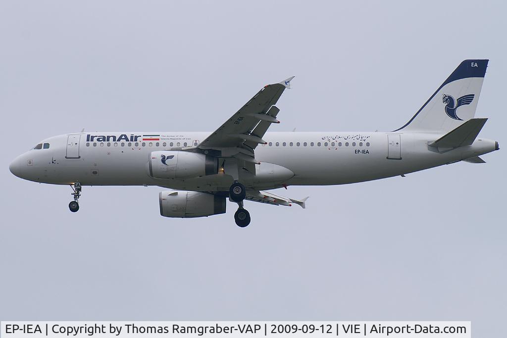 EP-IEA, 1995 Airbus A320-232 C/N 530, Iran Air Airbus A320