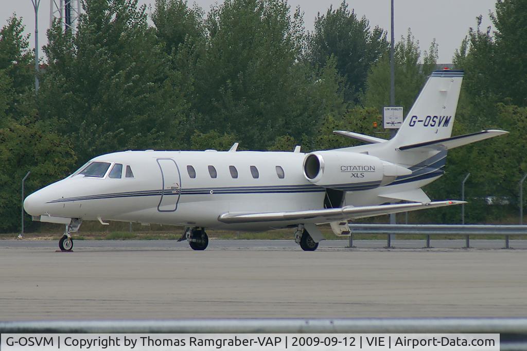 G-OSVM, 2008 Cessna 560XL Citation XLS C/N 560-5770, Eurojet Aviation Cessna 560XL Citation Excel
