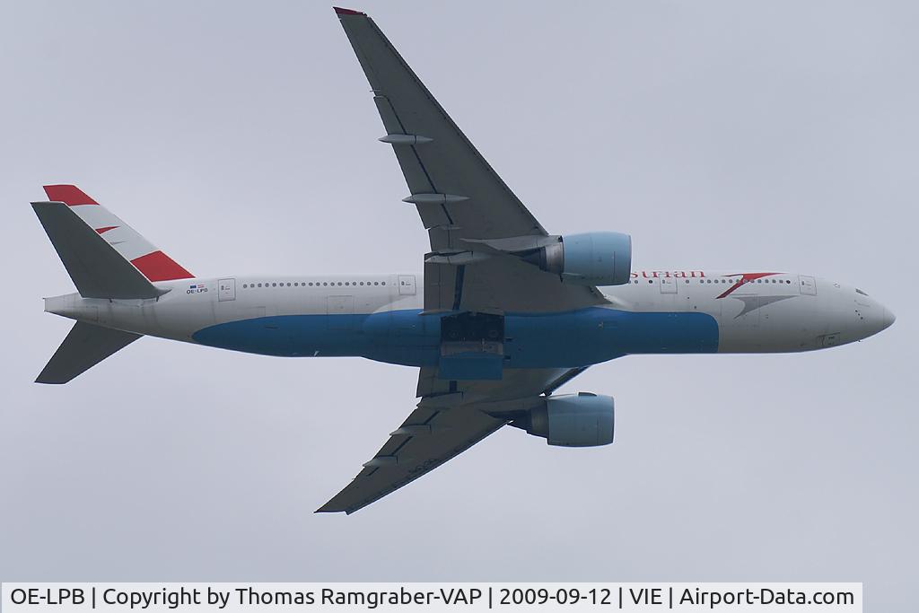 OE-LPB, 1998 Boeing 777-2Z9/ER C/N 28699, Austrian Airlines Boeing 777-200
