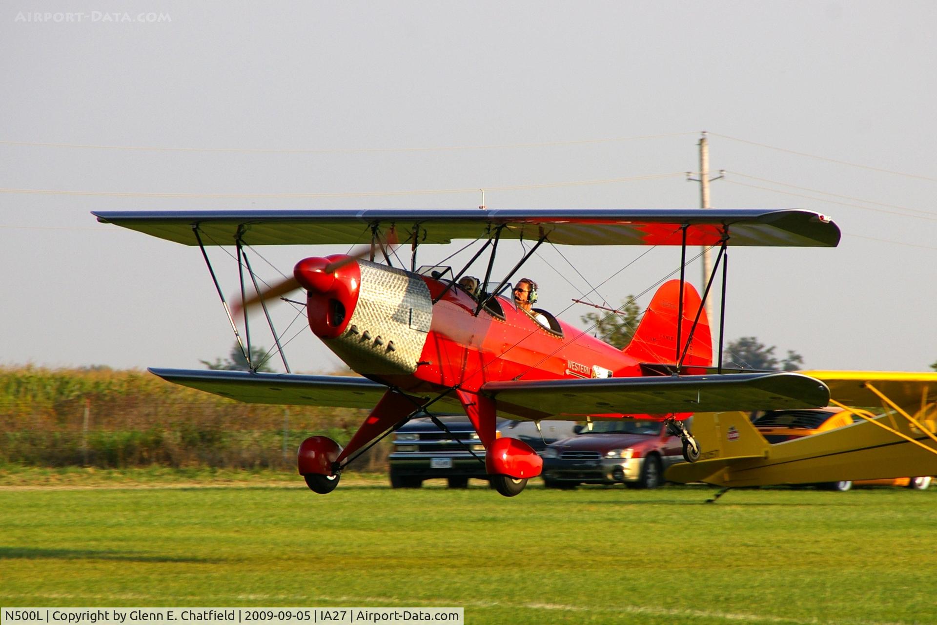 N500L, 1999 Hatz XB-II C/N 500, At the Antique Airplane Association Fly In