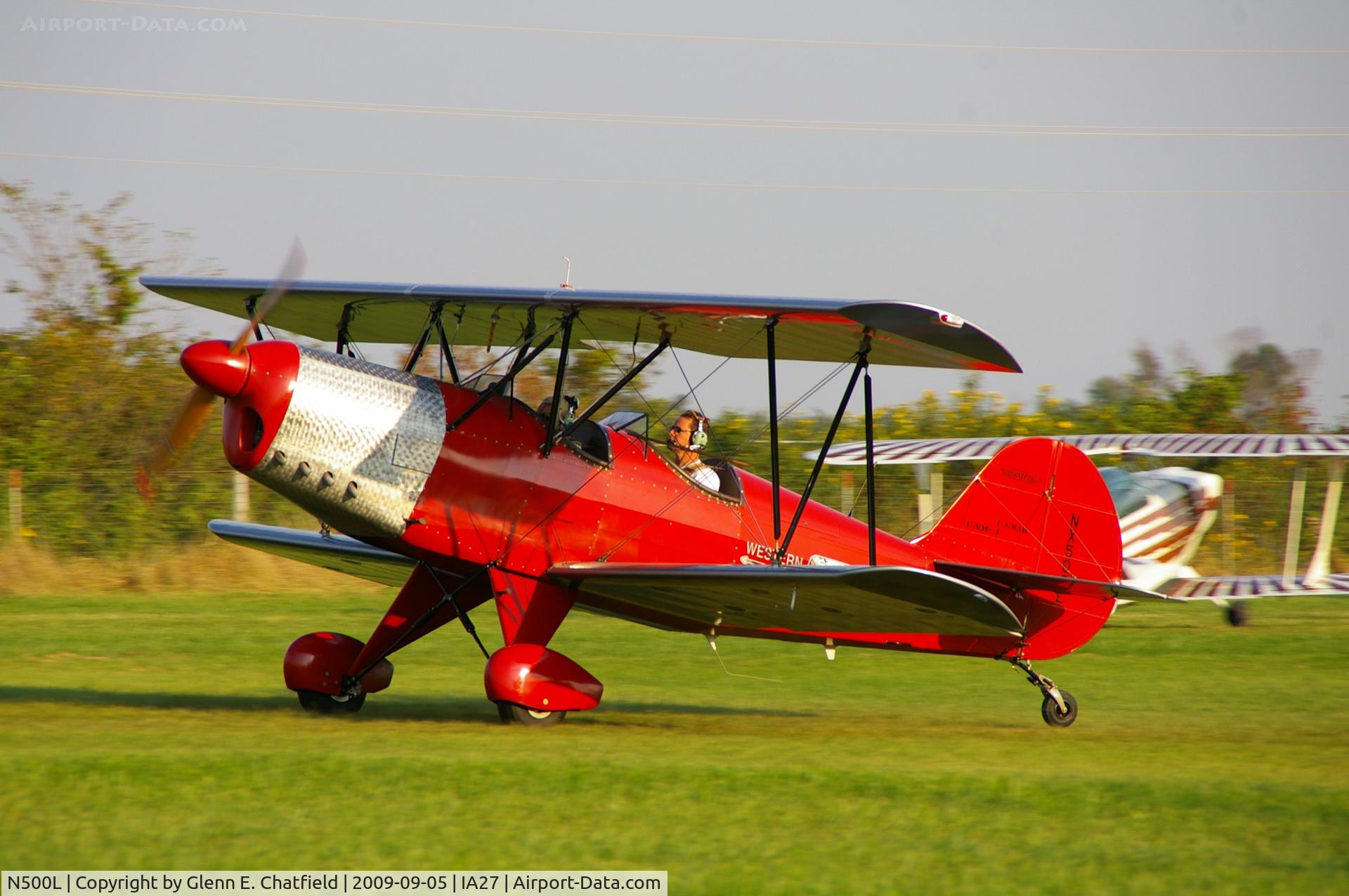 N500L, 1999 Hatz XB-II C/N 500, At the Antique Airplane Association Fly In