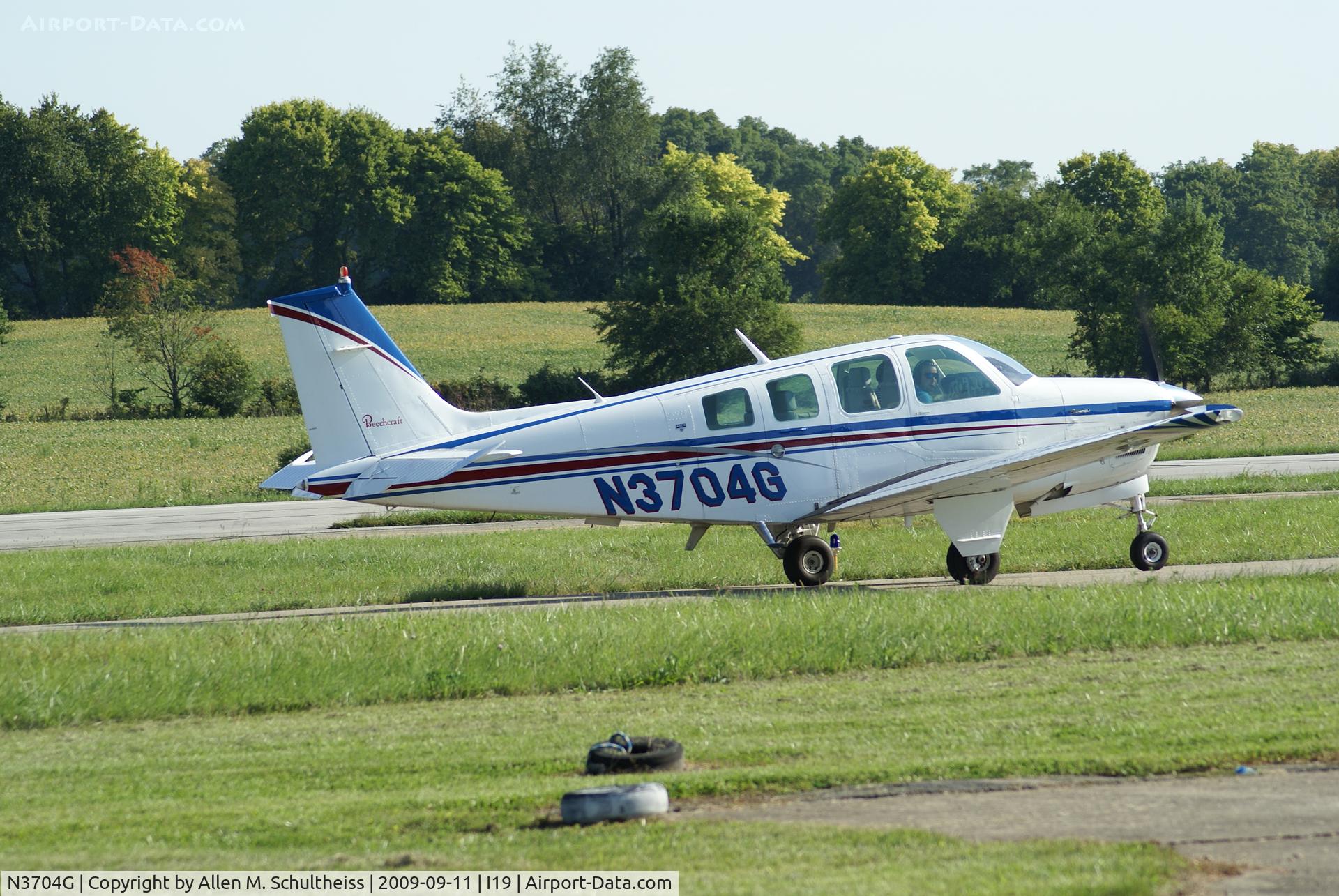 N3704G, 1980 Beech A36TC Bonanza 36 C/N EA-145, 1980 Beech A36TC