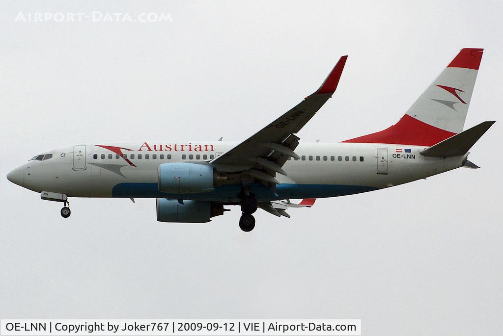 OE-LNN, 2000 Boeing 737-7Z9 C/N 30418, Austrian Airlines Boeing 737-7Z9(WL)