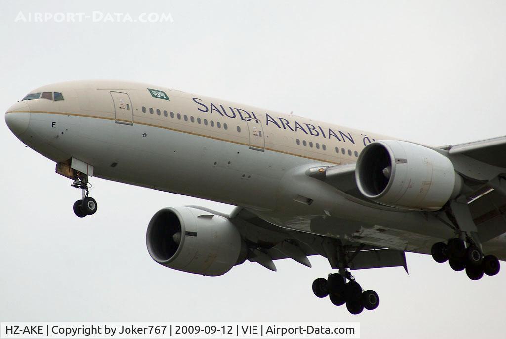HZ-AKE, 1997 Boeing 777-268/ER C/N 28348, Saudi Arabian Airlines Boeing 777-268(ER)