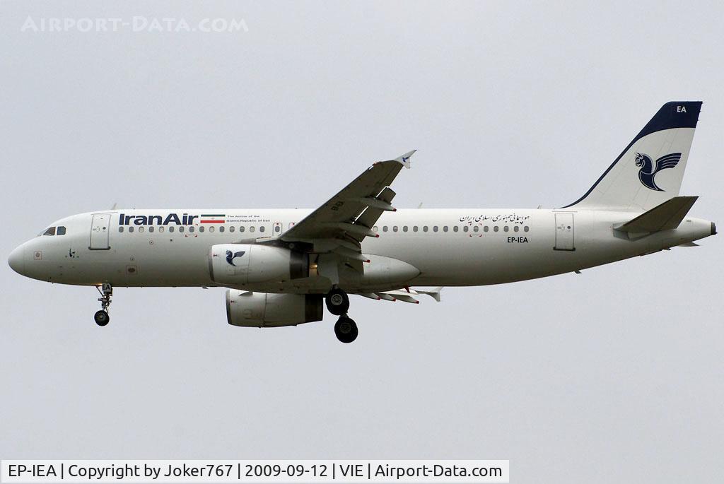 EP-IEA, 1995 Airbus A320-232 C/N 530, Iran Air Airbus A320-232