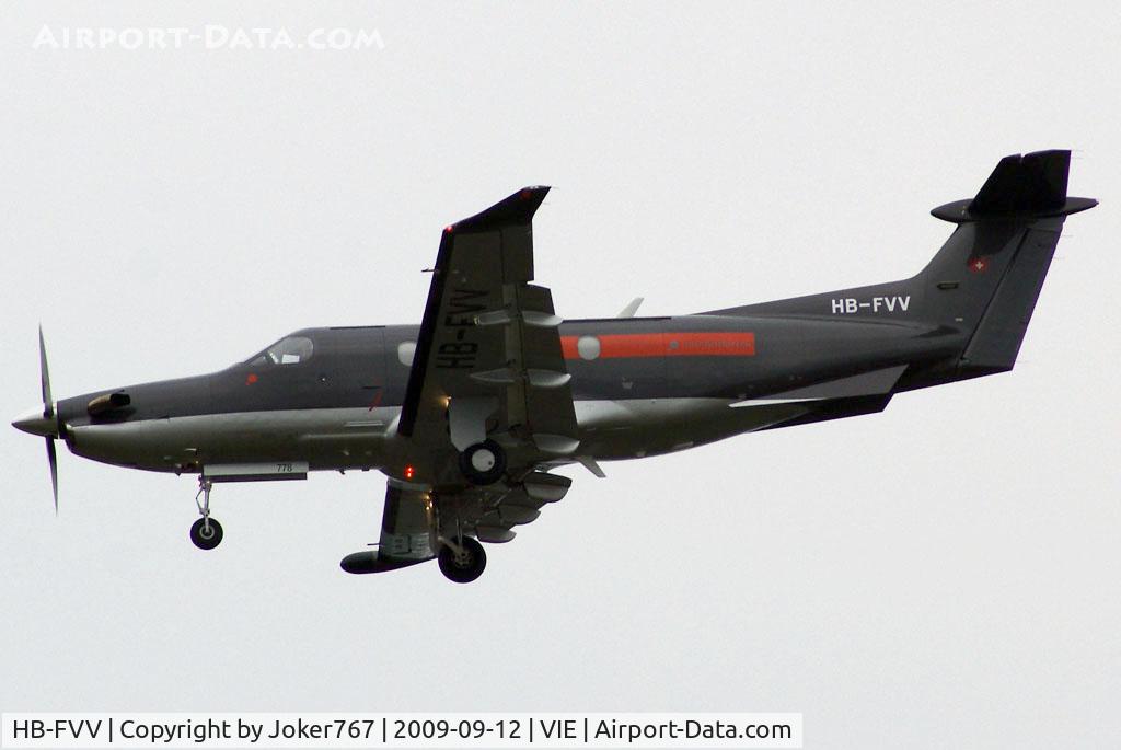 HB-FVV, 2006 Pilatus PC-12/47 C/N 778, Aero Locarno Pilatus PC-12/47