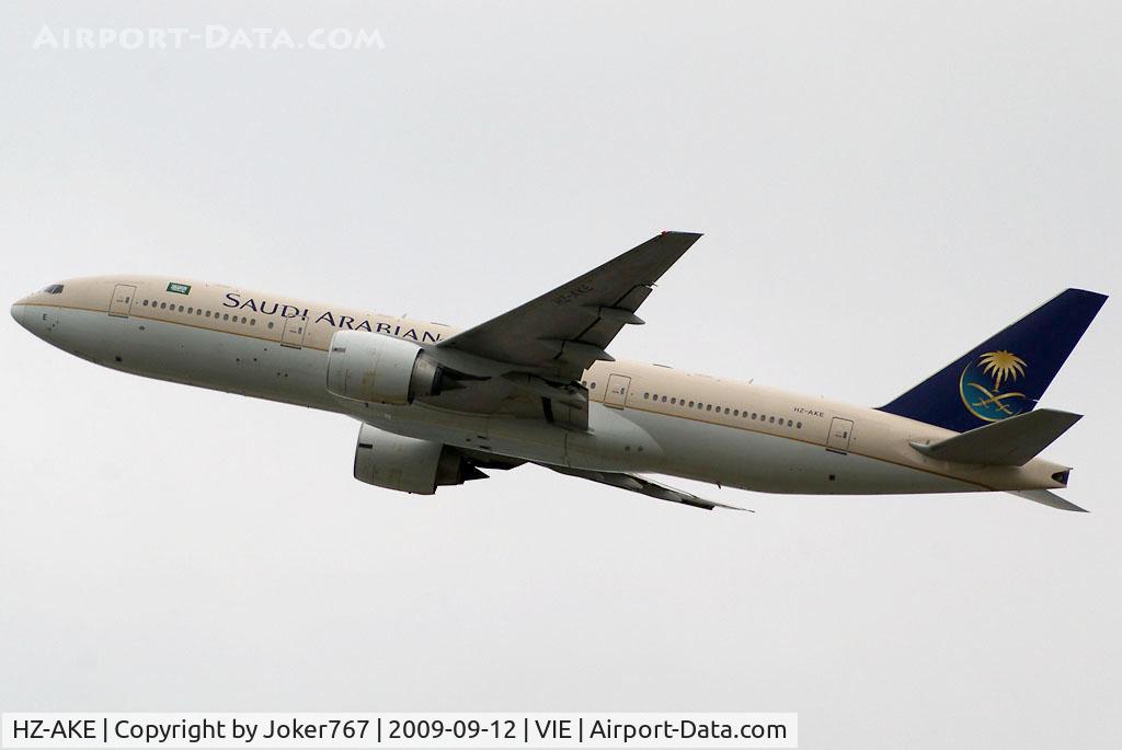 HZ-AKE, 1997 Boeing 777-268/ER C/N 28348, Saudi Arabian Airlines Boeing 777-268(ER)
