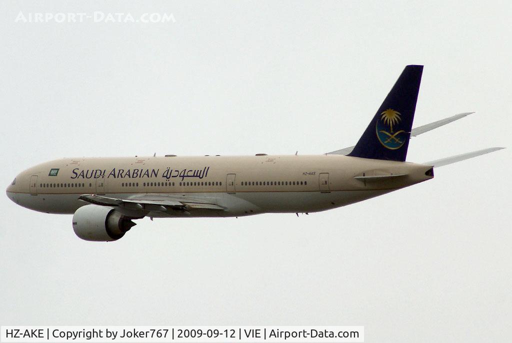 HZ-AKE, 1997 Boeing 777-268/ER C/N 28348, Saudi Arabian Airlines Boeing 777-268(ER)
