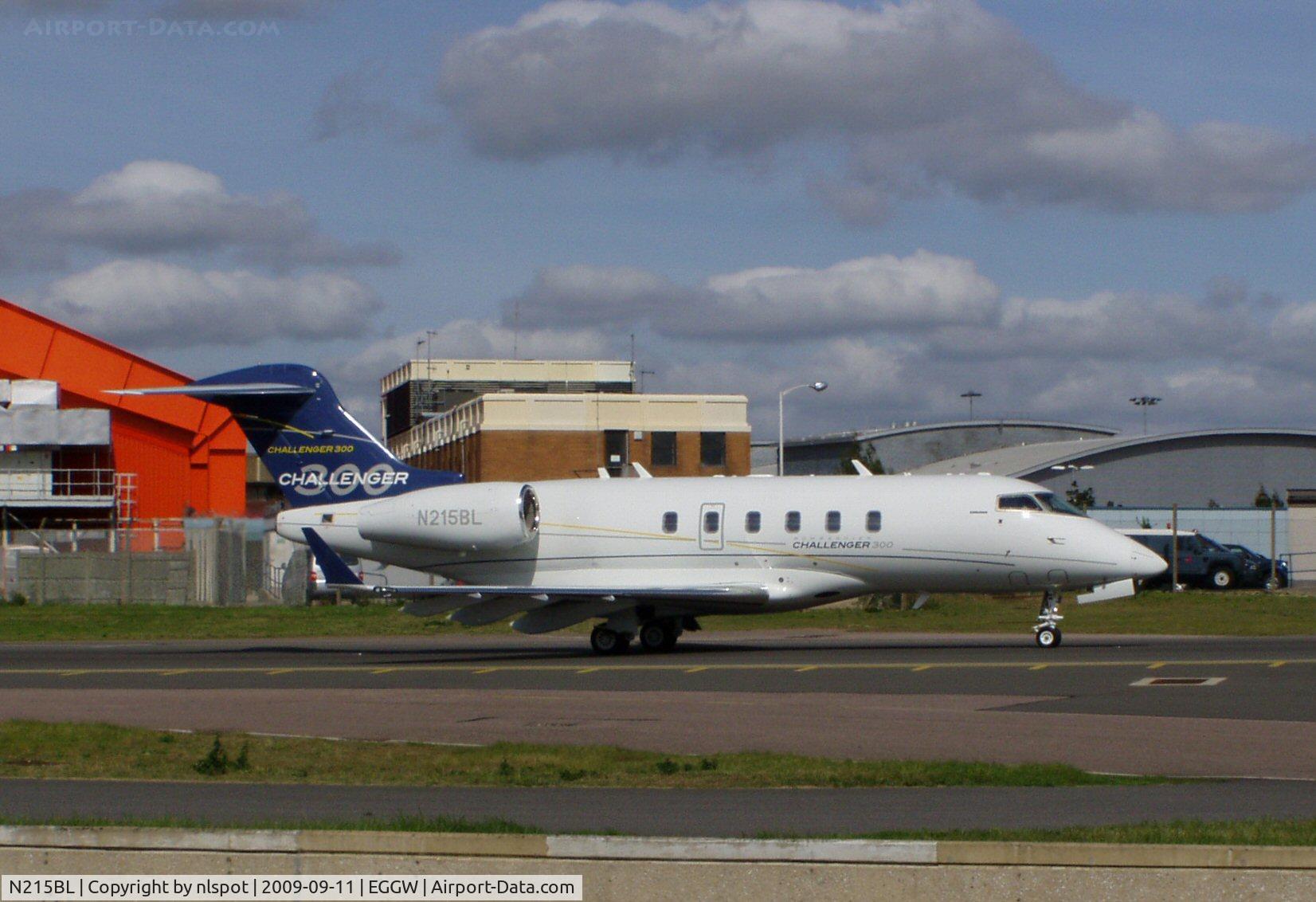 N215BL, 2008 Bombardier Challenger 300 (BD-100-1A10) C/N 20215, ...