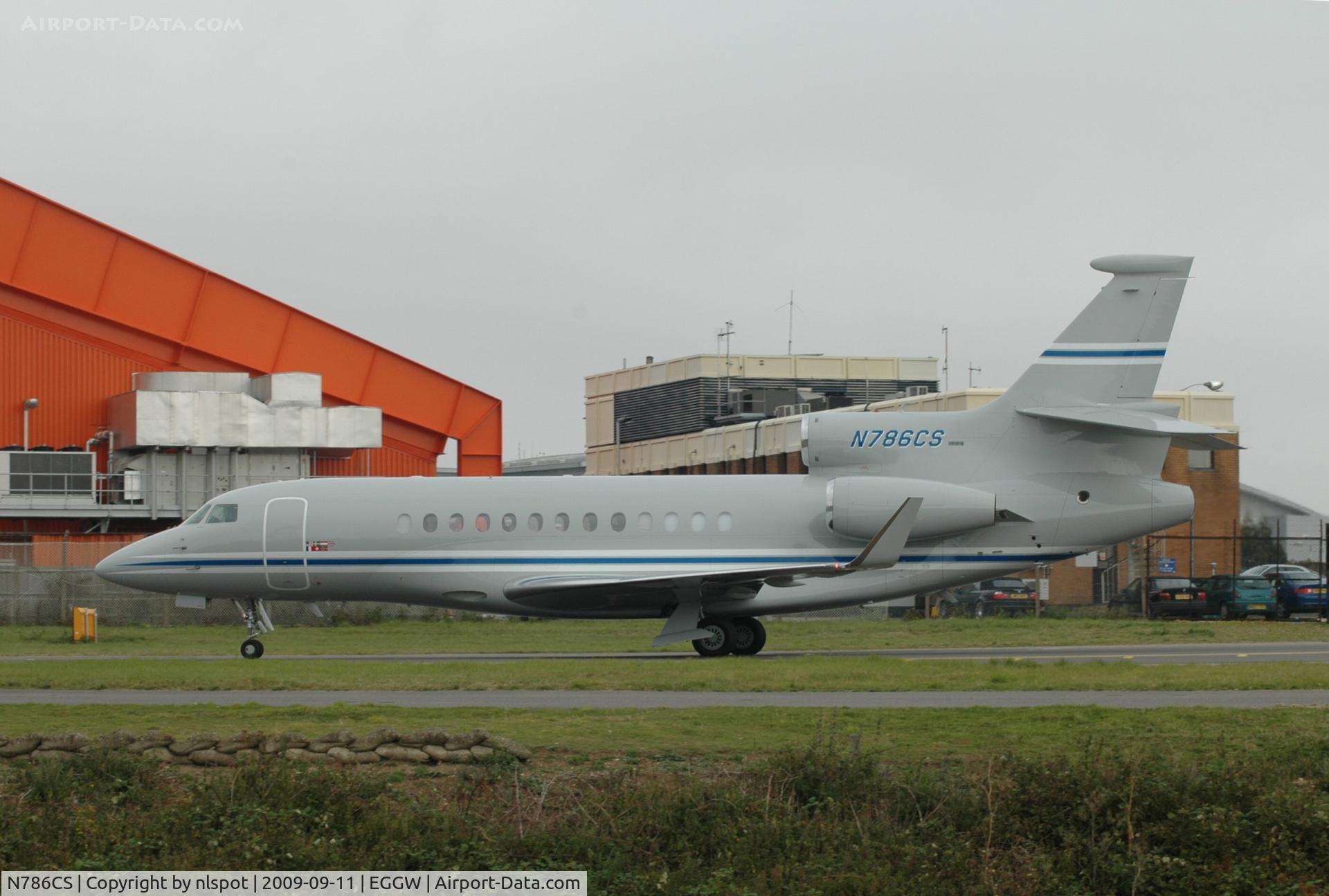 N786CS, 2008 Dassault Falcon 7X C/N 31, Nice Falcon 7x.