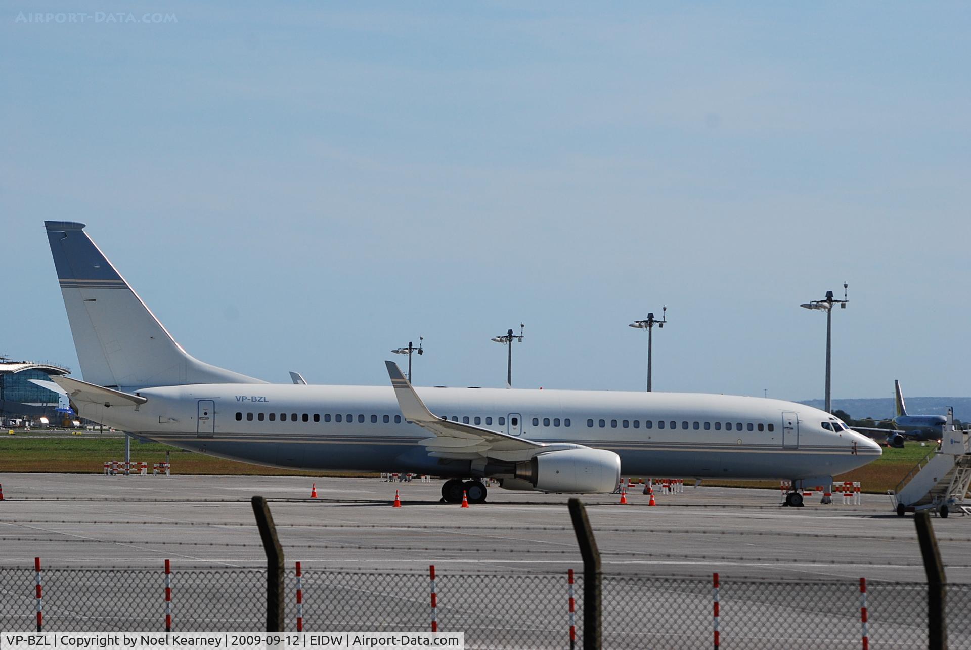 VP-BZL, 2001 Boeing 737-8DV C/N 32915, Parked on the remote apron