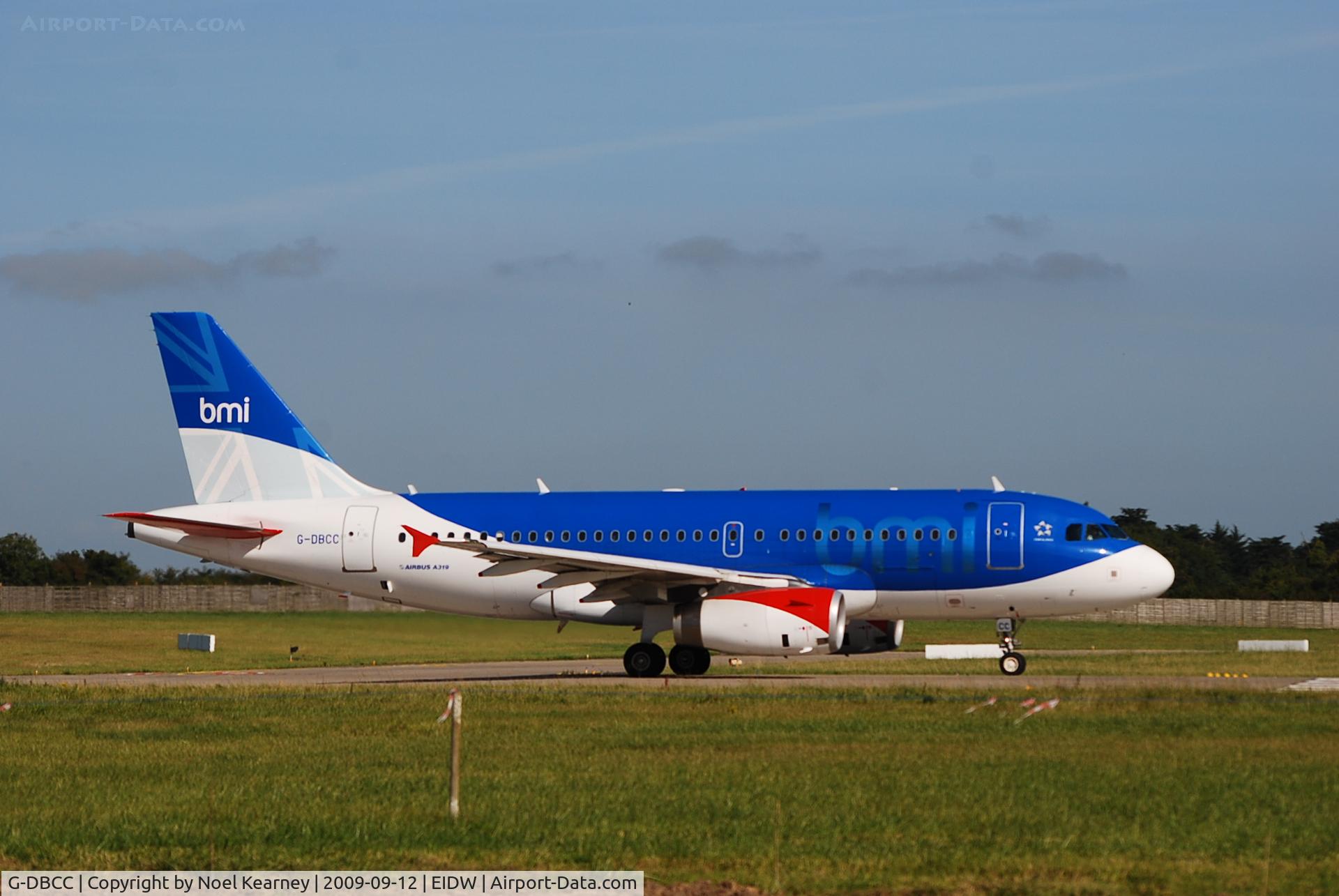 G-DBCC, 2004 Airbus A319-131 C/N 2194, Departing off Rwy 10