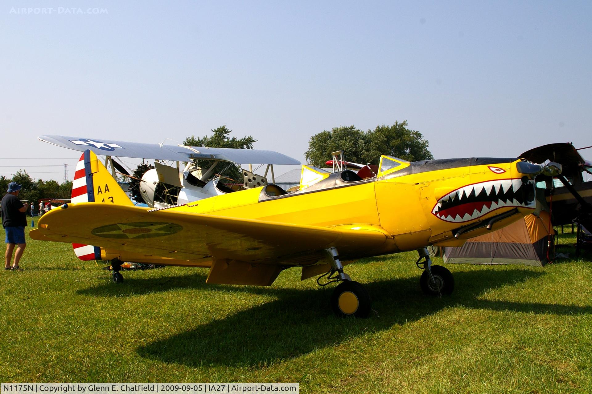 N1175N, Fairchild M-62A-3 Cornell II C/N FT635, At the Antique Airplane Association Fly In. PT-26A 42-71050 RAF FT-635