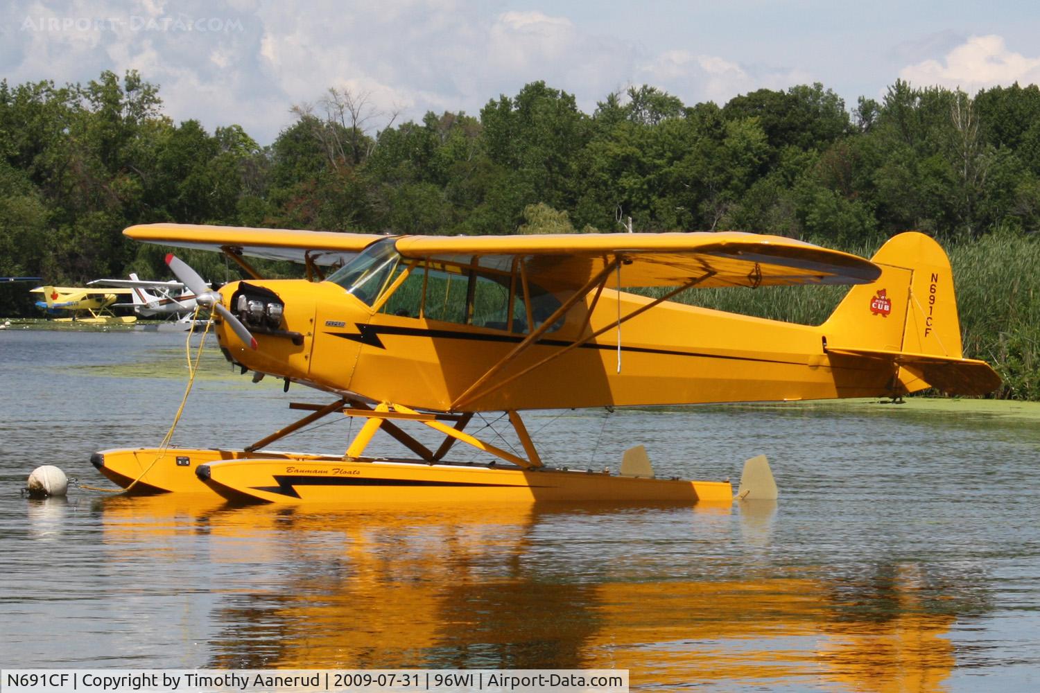 N691CF, 1946 Piper J3C-65 Cub C/N 16160, 1946 Piper J3C-65, c/n: 16160