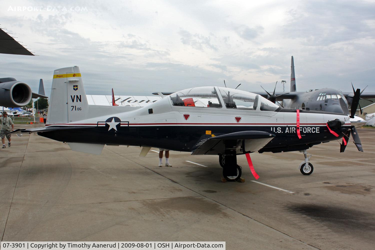 07-3901, 2007 Raytheon T-6A Texan II C/N PT-460, Raytheon/Beech T-6A II, c/n: PT-460