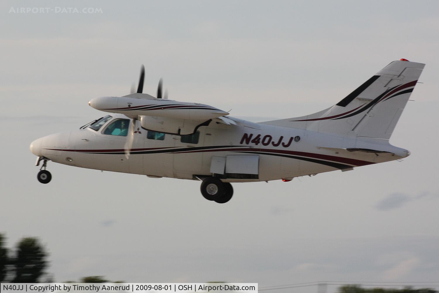 N40JJ, Mitsubishi MU-2B-26A C/N 383, Mitsubishi MU-2B-26A, c/n: 383