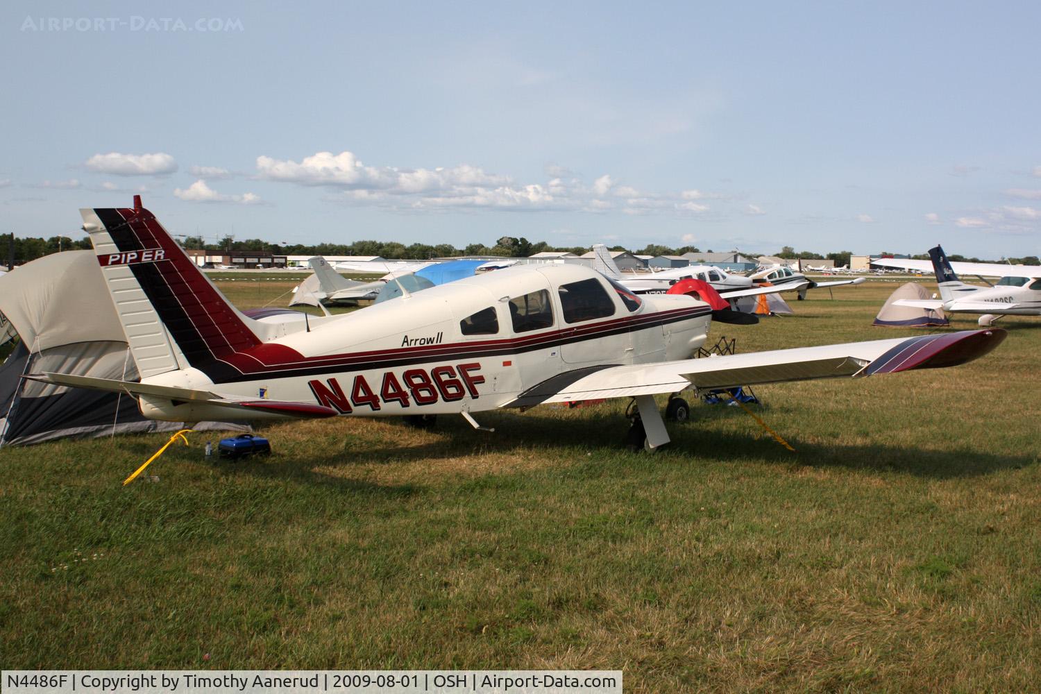 N4486F, 1976 Piper PA-28R-200 C/N 28R-7635411, 1976 Piper PA-28R-200, c/n: 28R-7635411
