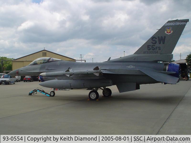 93-0554, 1993 Lockheed F-16C Fighting Falcon C/N CC-189, Shaw Fest 2005