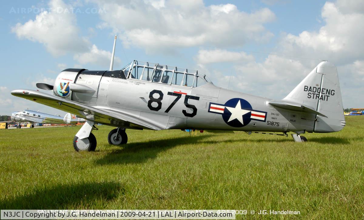 N3JC, 1943 North American SNJ-5C Texan Texan C/N 88-14913, at 2009 Sun N' Fun