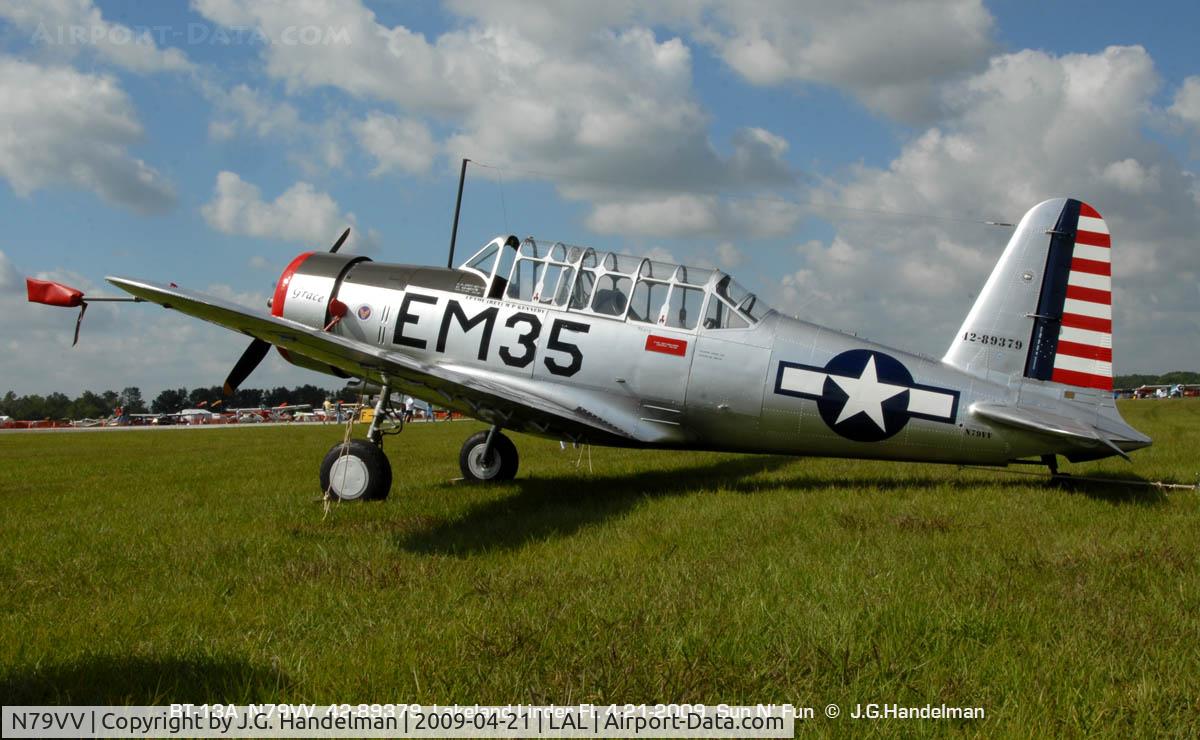 N79VV, 1942 Consolidated Vultee BT-13A C/N 11756, at  Sun N' Fun 2009