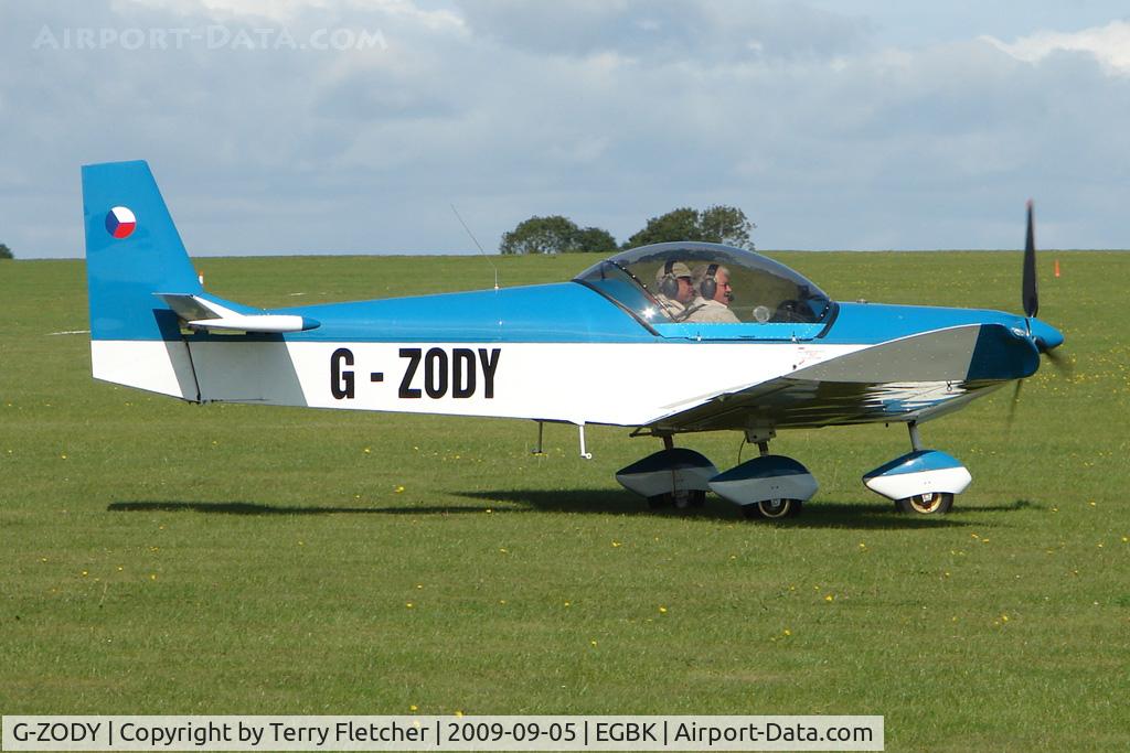 G-ZODY, 2005 Zenair CH-601UL Zodiac C/N PFA 162A-14239, Visitor to the 2009 Sywell Revival Rally