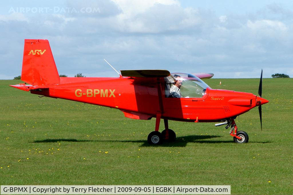 G-BPMX, 1989 ARV ARV1 Super 2 C/N K005, Visitor to the 2009 Sywell Revival Rally