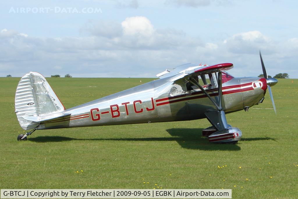G-BTCJ, 1941 Luscombe 8E Silvaire C/N 1869, Visitor to the 2009 Sywell Revival Rally