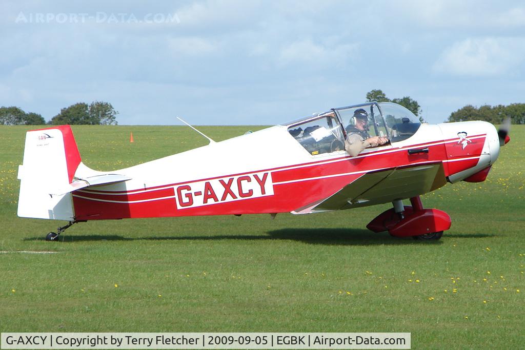 G-AXCY, 1956 SAN Jodel D-117A C/N 499, Visitor to the 2009 Sywell Revival Rally