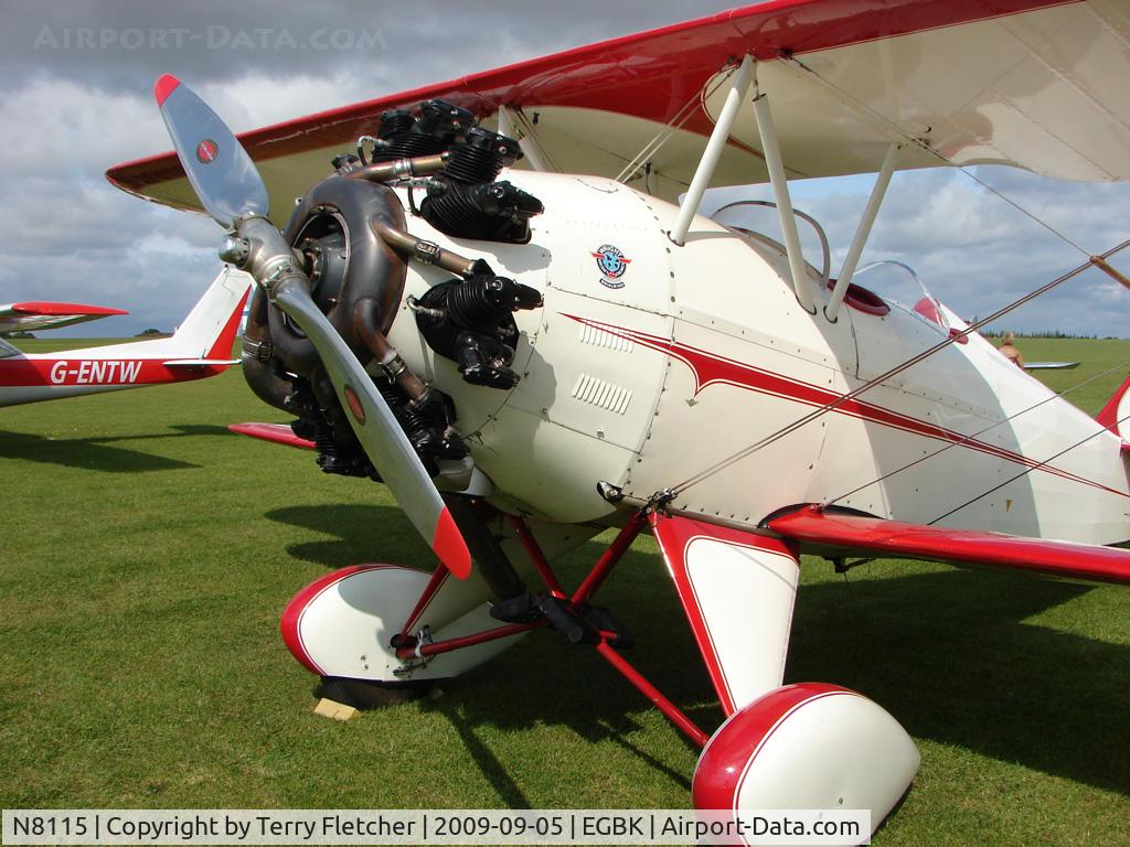 N8115, 1929 Travel Air D-4000 C/N 887, 1929- Travel Air D-4000 , a surprise visitor to the 2009 Sywell Revival Rally