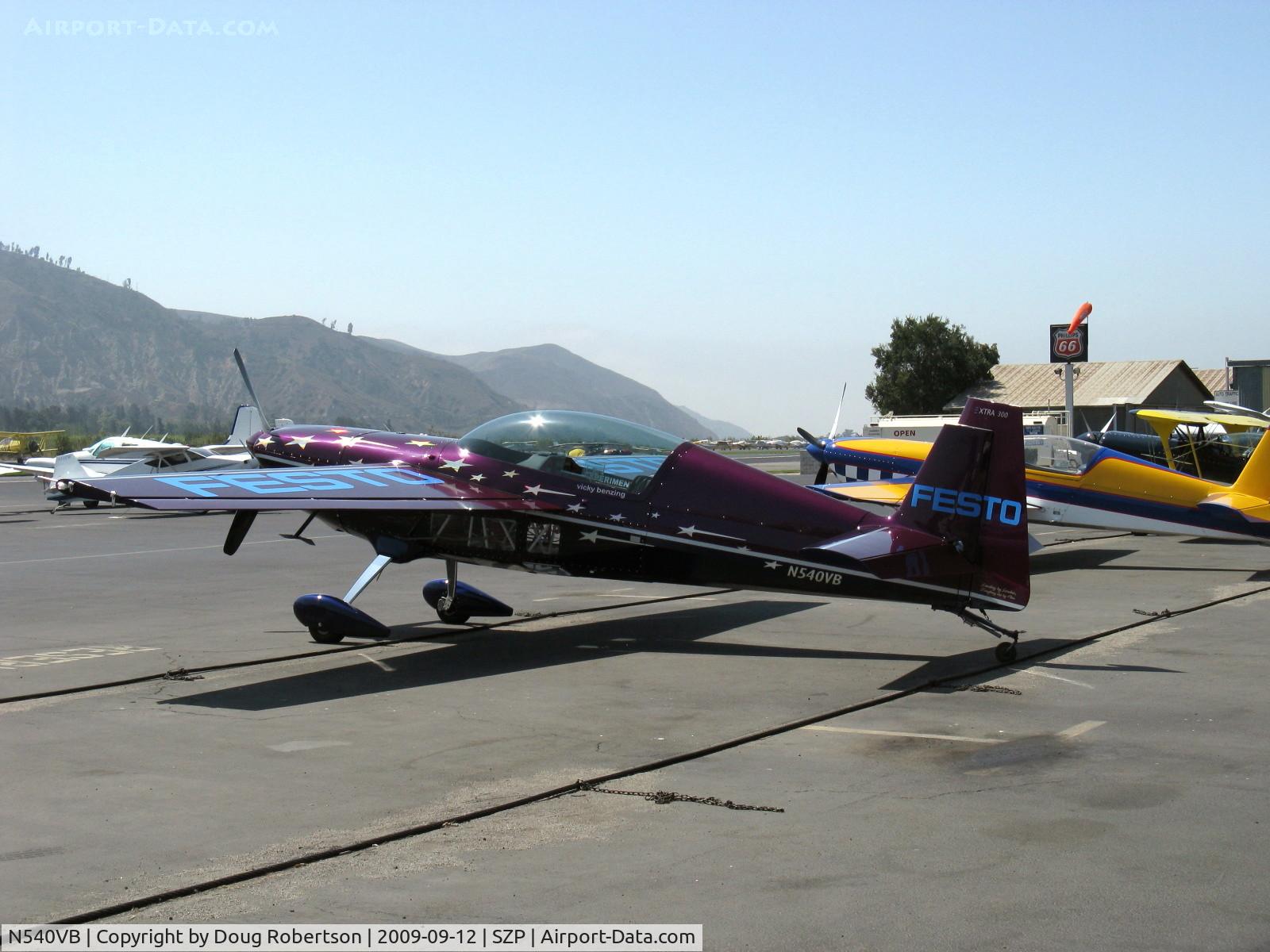 N540VB, Extra EA-300 C/N 033, 1992 Extra Flugzeugbau Gmbh EA 300, Lycoming AEIO-540-L1B5D 300 Hp