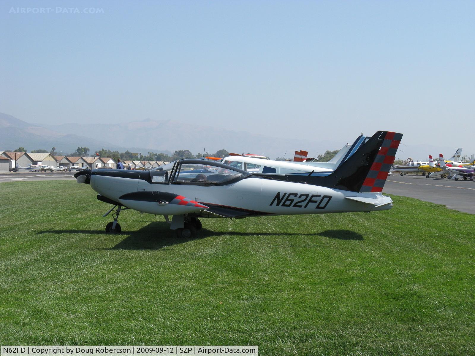 N62FD, 1983 SIAI-Marchetti F-260C C/N 720, 1983 SIAI-Marchetti SF.260C, Lycoming O-540-E4A5 260 Hp