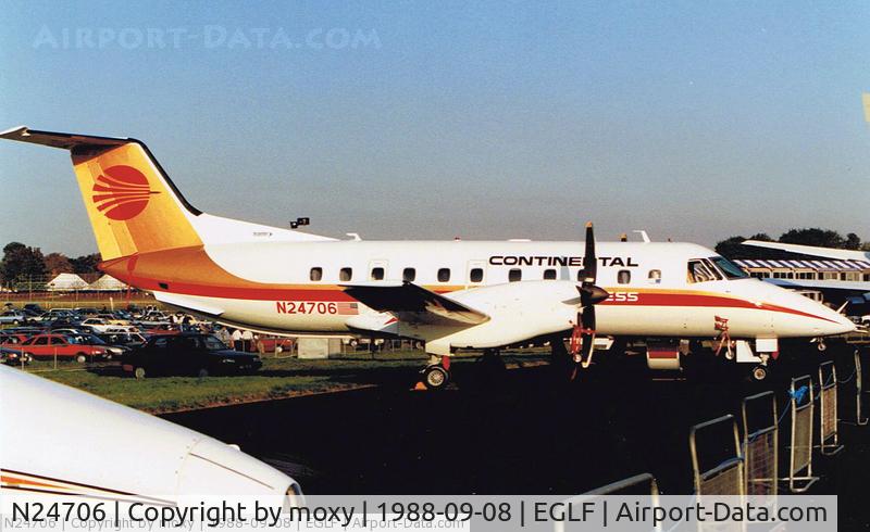 N24706, 1988 Embraer EMB-120RT Brasilia C/N 120093, Embraer EMB-120RT Brasilia