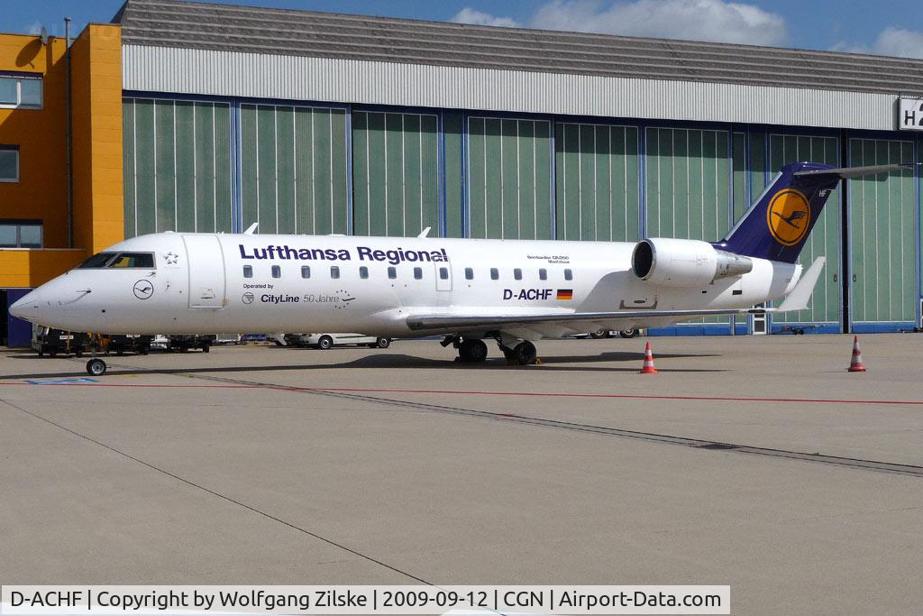 D-ACHF, 2000 Canadair CRJ-200LR (CL-600-2B19) C/N 7431, visitor