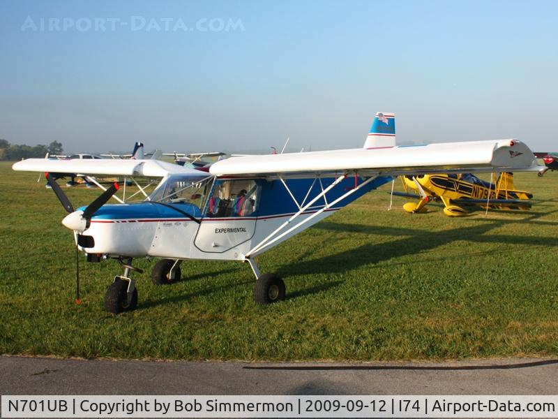 N701UB, 2007 Zenair CH-701SP C/N 7-5848, MERFI fly-in - Urbana, Ohio