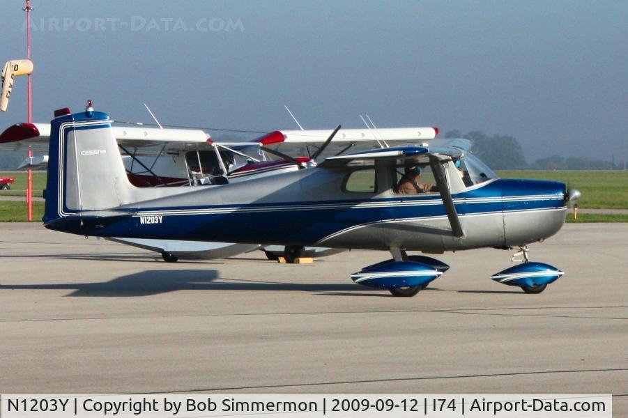 N1203Y, 1962 Cessna 150B C/N 15059603, MERFI fly-in - Urbana, Ohio
