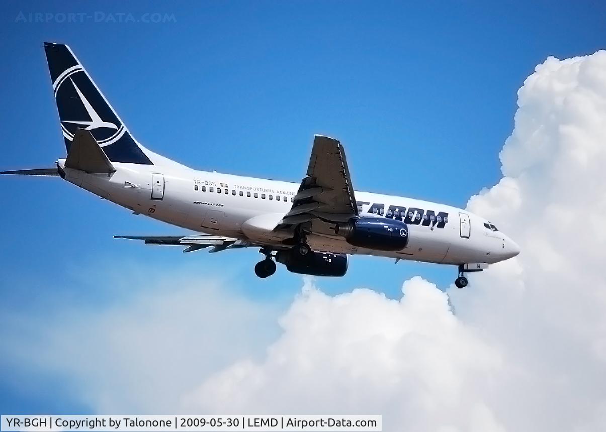 YR-BGH, 2003 Boeing 737-78J C/N 28438, On final approach