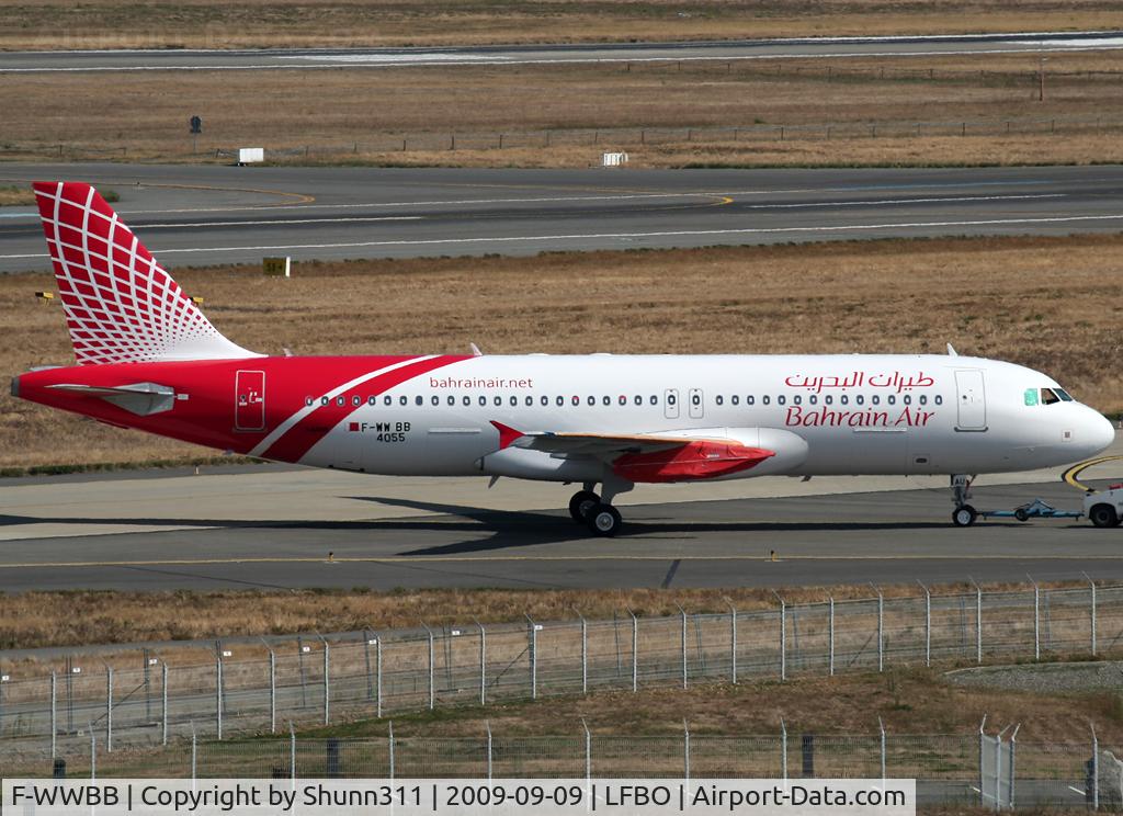 F-WWBB, 2009 Airbus A320-214 C/N 4055, C/n 4055 - To be A9C-AU